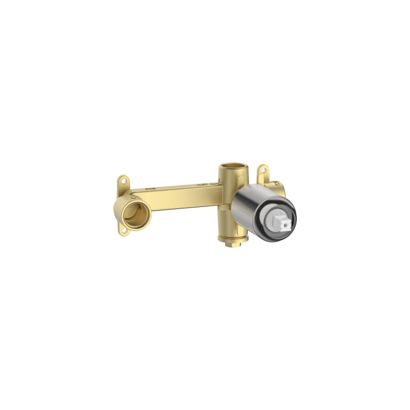 Element podtynkowy do montażu baterii umywalkowej podtynkowej PVD Inox ROCA A5E3503SM0