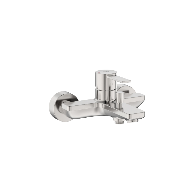 TARGA Bateria wannowo-prysznicowa ścienna bez zestawu PVD Inox ROCA A5A025FSM0