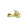 TARGA Bateria wannowo-prysznicowa ścienna bez zestawu PVD Brushed Gold ROCA A5A025FVA0