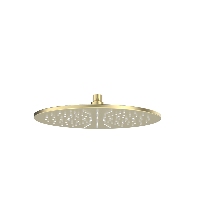 RAINDREAM Głowica prysznicowa okrągła mosiężna 300mm PVD Brushed Gold ROCA A5B3950VA0