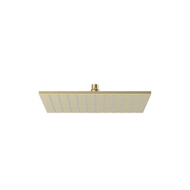 RAINDREAM Głowica prysznicowa kwadratowa mosiężna 300x300mm PVD Brushed Gold ROCA A5B4050VA0