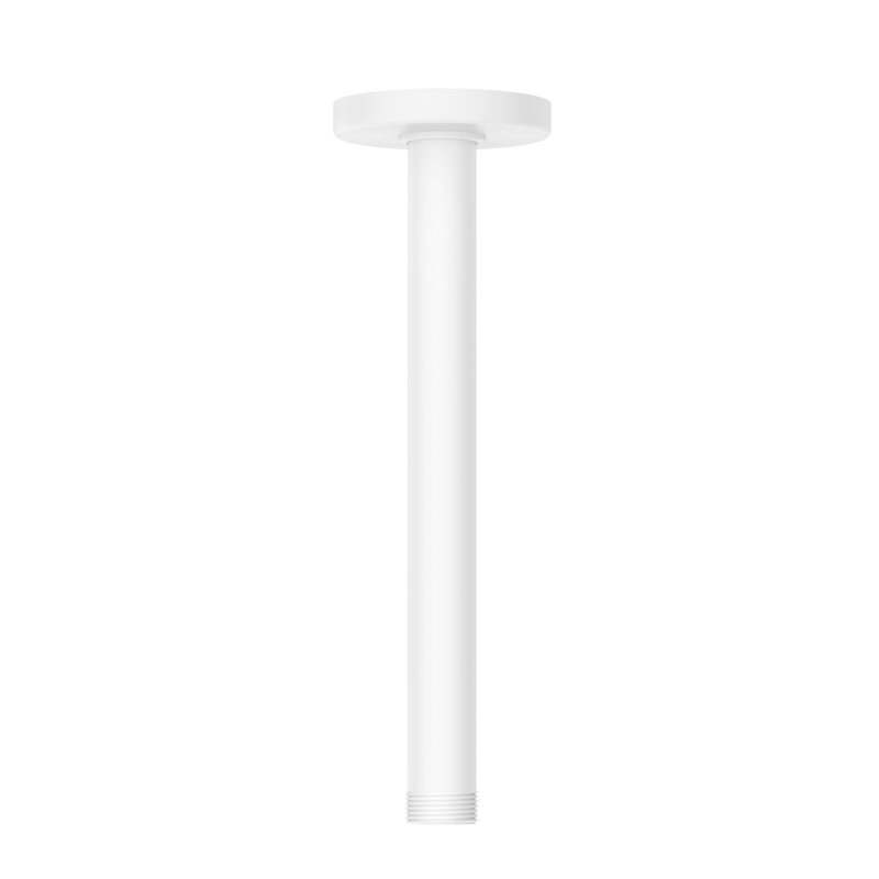 Ramię prysznicowe sufitowe (rozeta okrągła) 200mm biały mat ROCA A5B0550B00