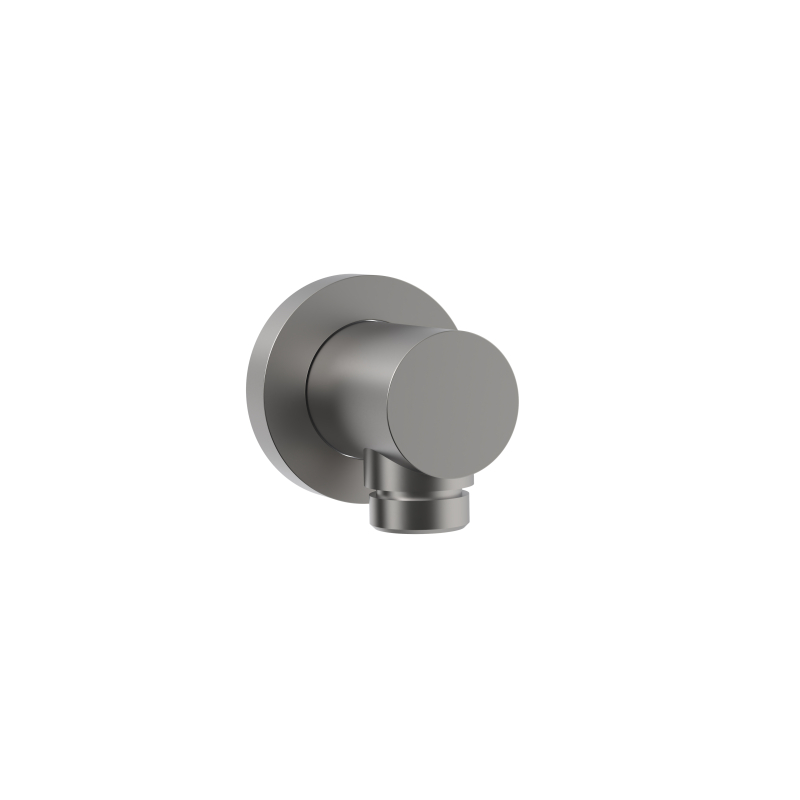 Przyłącze węża prysznicowego 1/2 (rozeta okrągła) PVD Inox ROCA A5B1450SM0