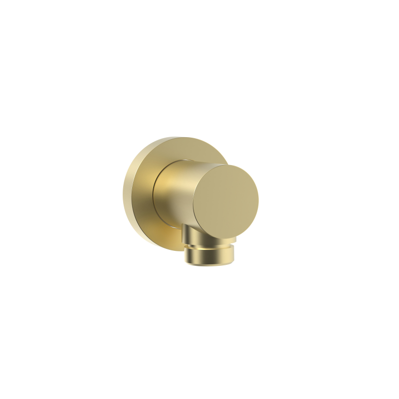 Przyłącze węża prysznicowego 1/2 (rozeta okrągła) PVD Brushed Gold ROCA A5B1450VA0