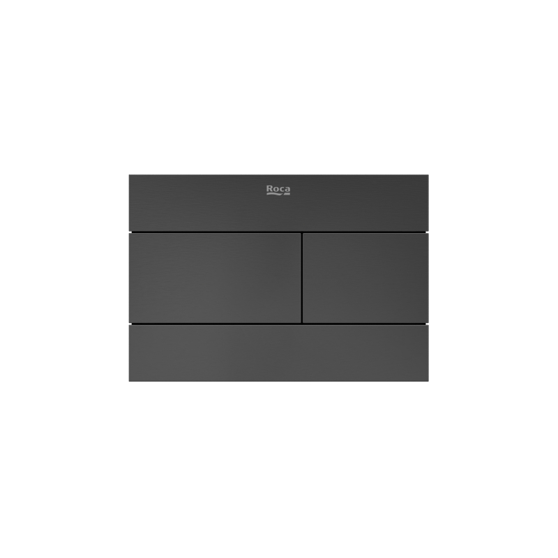 PS2 - przycisk podwójny PVD Brushed Titanium Black ROCA A8902243NM