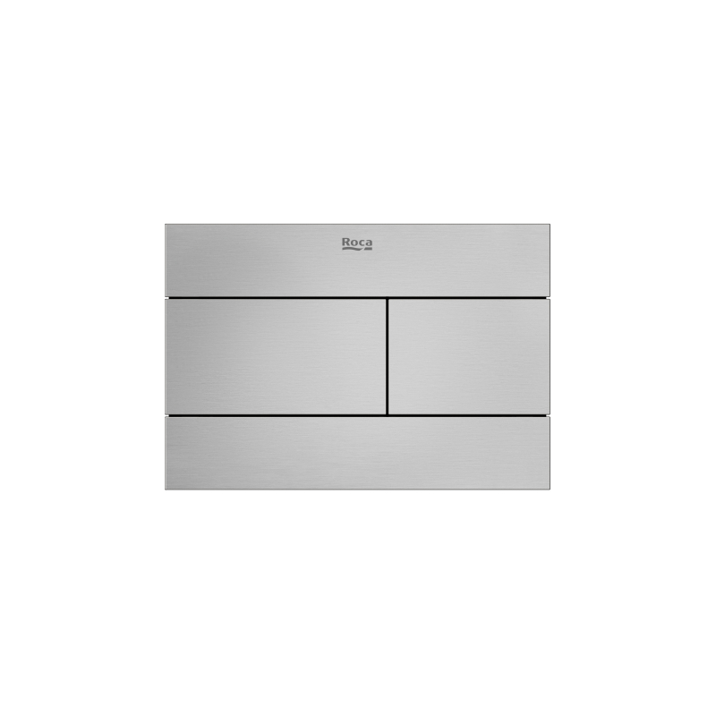 PS2 - przycisk podwójny PVD Brushed Inox ROCA A890224304
