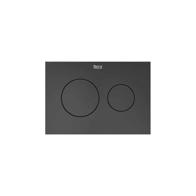 PS3 - przycisk podwójny PVD Brushed Titanium Black ROCA A8902233NM