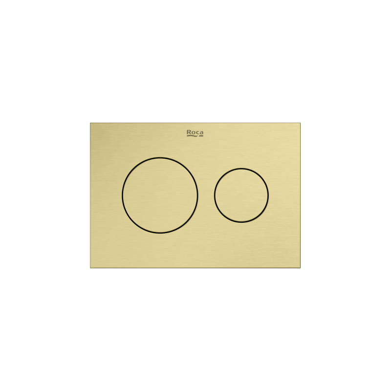 PS3 - przycisk podwójny PVD Brushed Gold ROCA A8902233VA