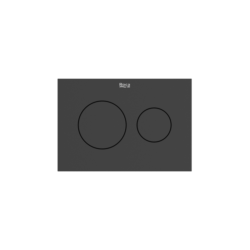 PS3 - klawisze spłukujące PVD Titanium Black ROCA A8904233CN