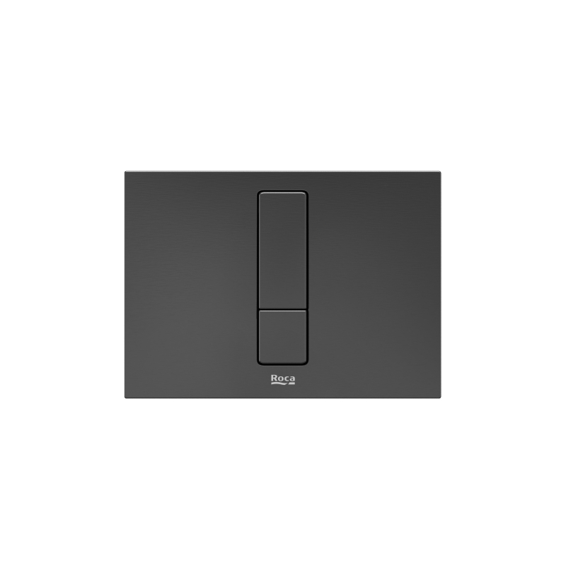 PS4 - przycisk podwójny PVD Brushed Titanium Black ROCA A8902213NM