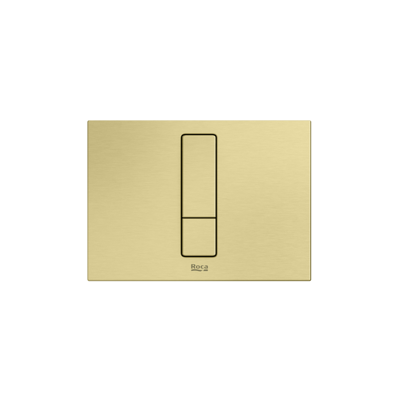 PS4 - przycisk podwójny PVD Brushed Gold ROCA A8902213VA