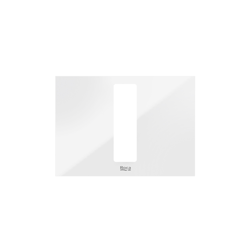 PS4  - panel przycisku biały, szkło ROCA A890521399