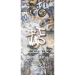A4H248 CITY GRAFFITI GREY MAT 120X280 REKT. GAT.1 (P.77415)