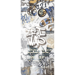 A4H640 CITY GRAFFITI WHITE MAT 120X280 REKT. GAT.1 (P.77457)