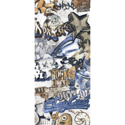 A4H640 CITY GRAFFITI WHITE MAT 120X280 REKT. GAT.1 (P.77457)