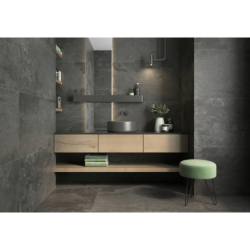 CUMBRIA BLACK MAT 60X120 REKT. GAT.1 (P.79055)