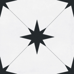 LLEVANT BLACK MAT 22,3X22,3 GAT.1 (P.80197)
