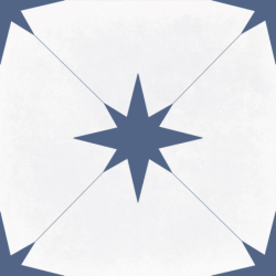 LLEVANT BLUE MAT 22,3X22,3...