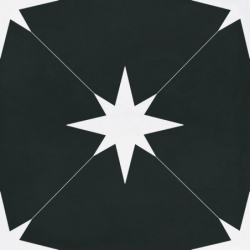 PONENT BLACK MAT 22,3X22,3 GAT.1 (P.79883)