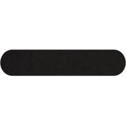 MATERIKA ROUNDED BLACK POŁYSK 5X25 GAT.1 (P.78701)