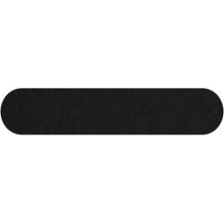 MATERIKA ROUNDED BLACK POŁYSK 5X25 GAT.1 (P.78701)