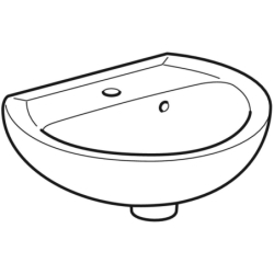 REKORD umywalka 40 cm z/o biała KOŁO K92140000