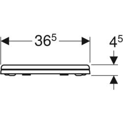 REKORD deska sedesowa miękka biała KOŁO K90113000