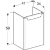 REKORD szafka podum.50cm, biała KOŁO 89543000