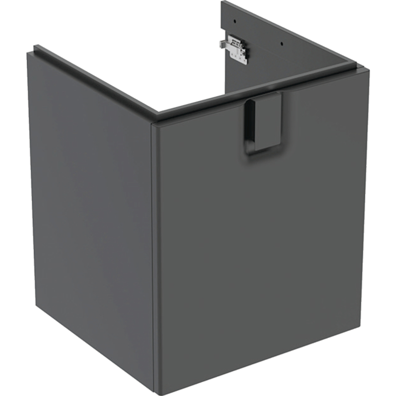 TWINS Szafka z 1 szufladą 50cm, czarny mat KOŁO 89497000