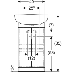 SOLO zestaw meblowy 50cm (71950+89216) KOŁO 79002000