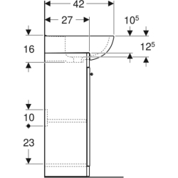SOLO zestaw meblowy 50cm (71950+89216) KOŁO 79002000