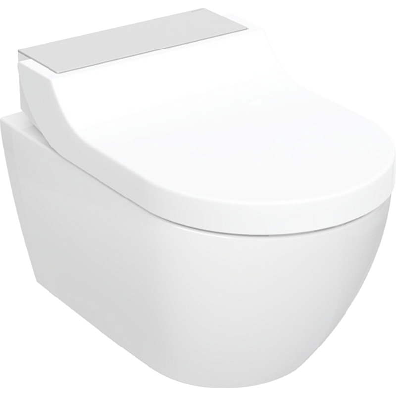 Urządzenie WC z funkcją higieny intymnej AquaClean Tuma Comfort, wisząca miska WC, stal GEBERIT 146.292.FW.1