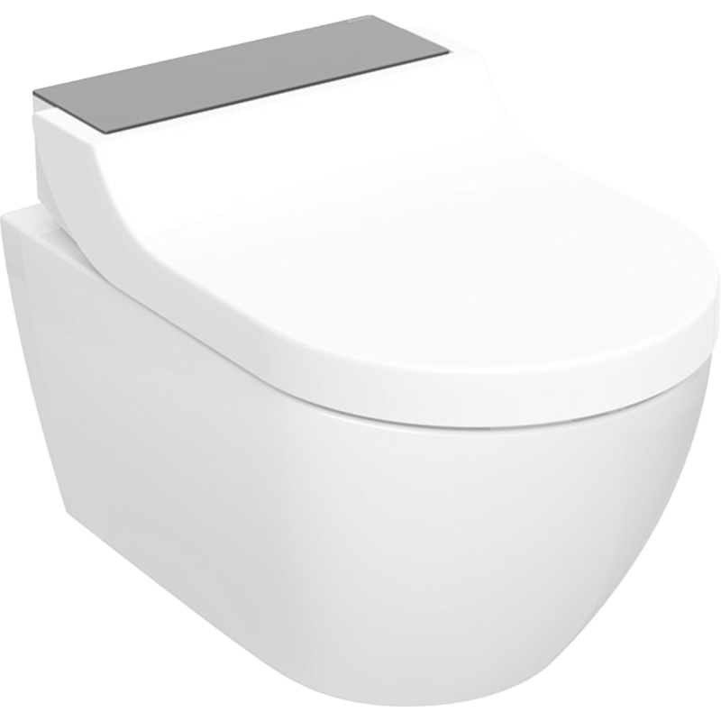 Urządzenie WC z funkcją higieny intymnej AquaClean Tuma Comfort, wisząca miska WC, szkło czarne GEBERIT 146.292.SJ.1