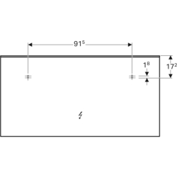 Lustro Xeno2 z podświetleniem 140 cm GEBERIT 500.203.00.1