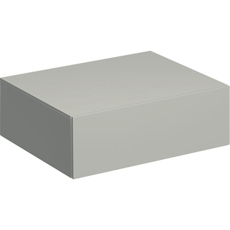Szafka Xeno2 boczna 60 cm, ciepły szary mat GEBERIT 500.507.00.1