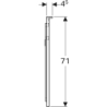 Lustro Xeno2 z podświetleniem 120 cm GEBERIT 500.519.00.1