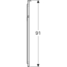 Lustro Xeno2 z podświetleniem 40 cm GEBERIT 500.520.00.1