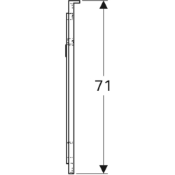 Lustro Xeno2 z podświetleniem 60 cm GEBERIT 500.521.00.1