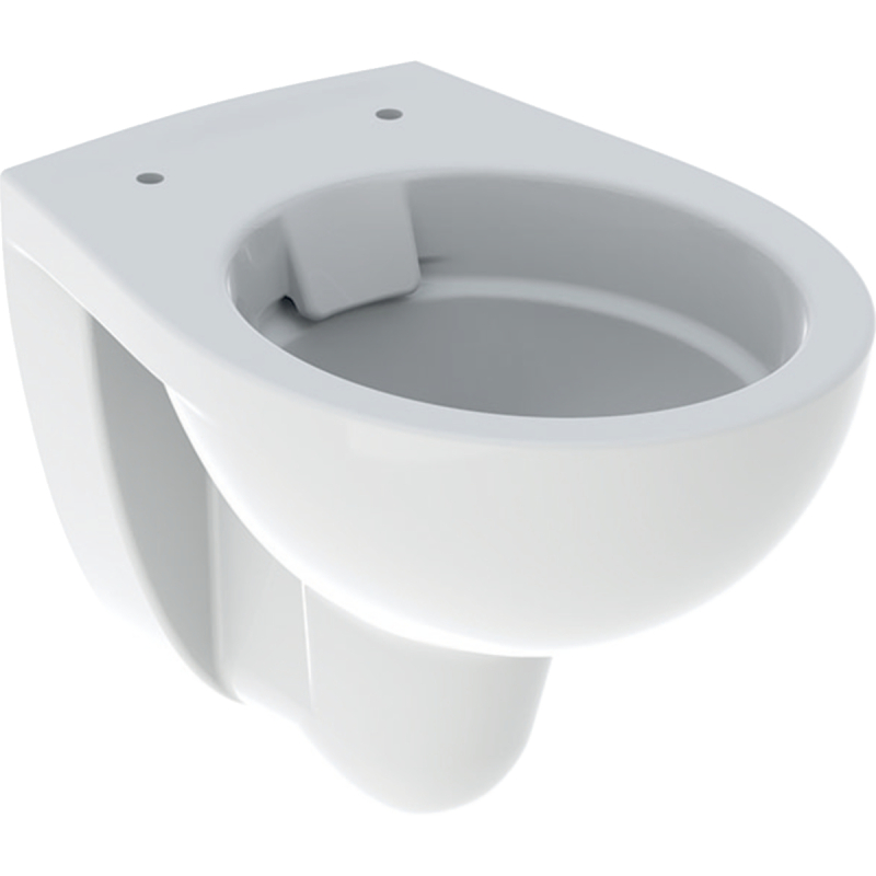 REKORD Miska ustępowa wisząca lejowa, Rimfree, krótka 48cm (deski tylko z montażem od góry) Koło K93121000