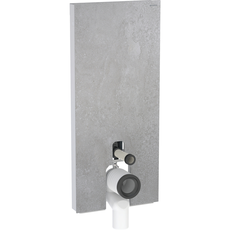 Moduł sanitarny Monolith do WC stojącego, H114, imitacja betonu Geberit 131.033.JV.5