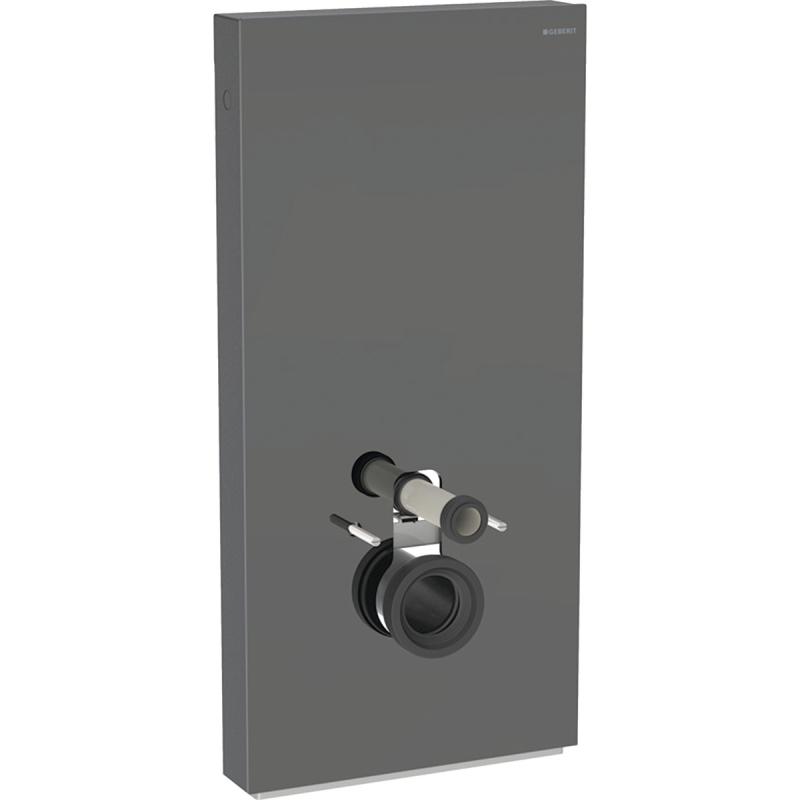 Moduł sanitarny Monolith do WC wiszącego, H101, lava, boki czarne Geberit 131.022.JK.5
