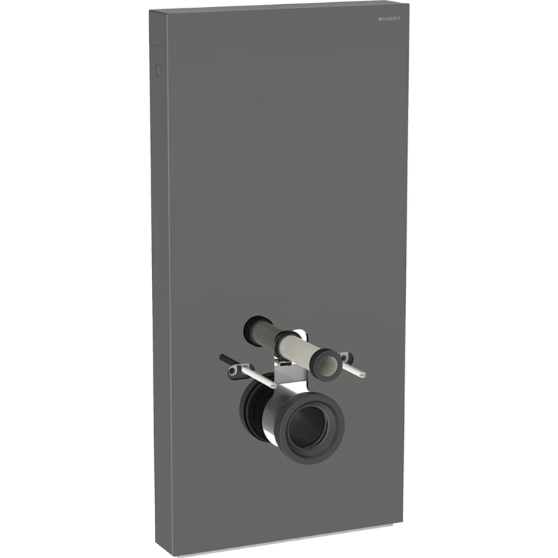 Moduł sanitarny Monolith do WC wiszącego, H101, lava, boki czarne Geberit 131.021.JK.5