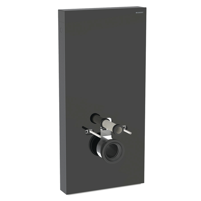 Moduł sanitarny Monolith do WC wiszącego, H101, czarny, boki czarne Geberit 131.021.SJ.6