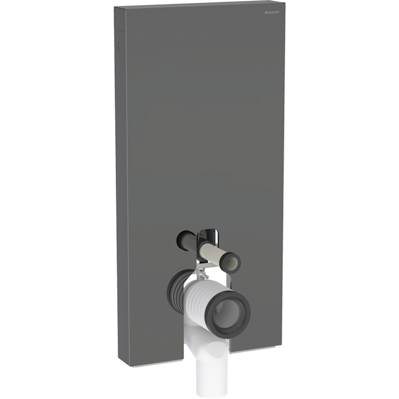 Moduł sanitarny Monolith do WC stojącego, H101, lava, boki czarne Geberit 131.002.JK.5