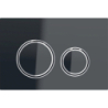 Przycisk uruchamiający Sigma50, przedni, szkło czarne, okrągły GEBERIT 115.884.SJ.1