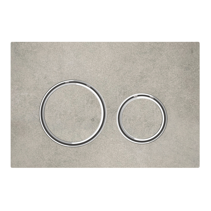 Przycisk uruchamiający Sigma50, przedni, imitacja betonu, okrągły GEBERIT 115.884.JV.1