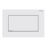 Przycisk uruchamiający Sigma10 1M, przedni, biały mat, easy-to-clean, prostokątny GEBERIT 115.893.JT.1