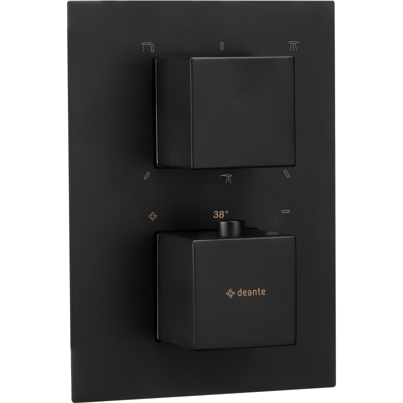 Element zewnętrzny do BOXa termostatycznego Box nero DEANTE BXY_NEAT