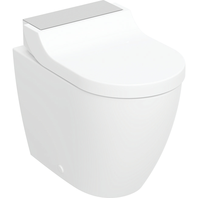 Urządzenie WC z funkcją higieny intymnej AquaClean Tuma Comfort, stojąca miska WC, stal GEBERIT 146.310.FW.1
