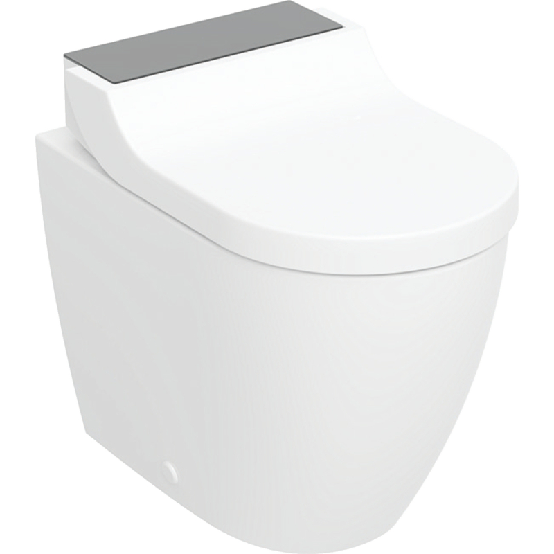 Urządzenie WC z funkcją higieny intymnej AquaClean Tuma Comfort, stojąca miska WC, szkło czarne GEBERIT 146.310.SJ.1